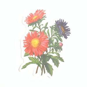 Flower Vinyl Sticker